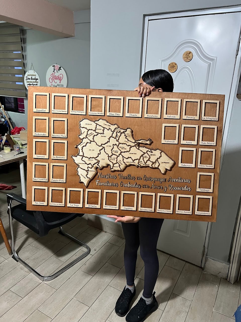 Mapa Republica Dominicana personalizado