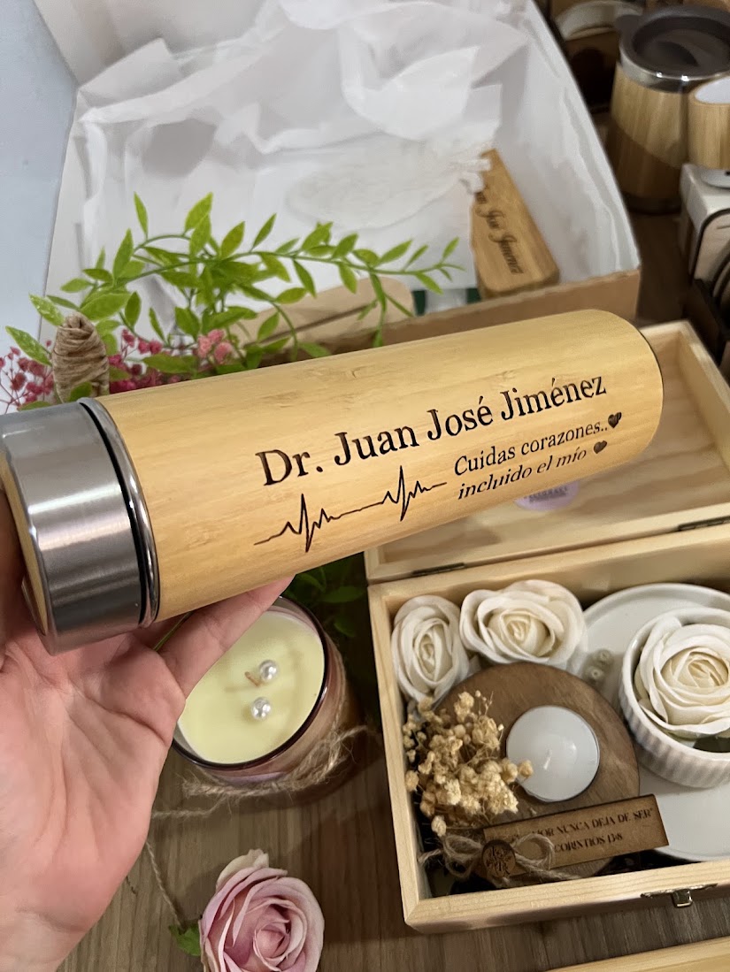 Termo con grabado personalizado para regalo