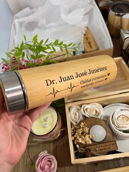 Termo con grabado personalizado para regalo
