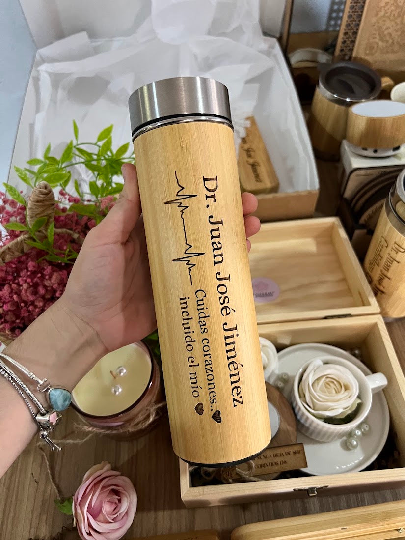 Termo con grabado personalizado para regalo