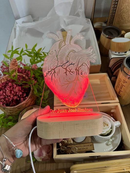 Lampara personalizada para medicos
