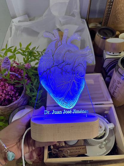 Lampara personalizada para medicos