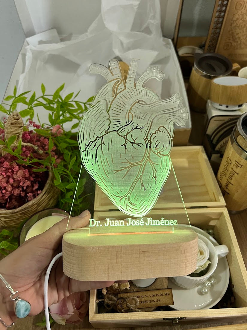 Lampara personalizada para medicos