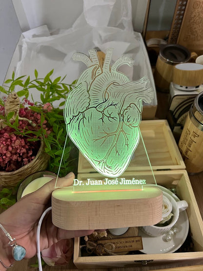 Lampara personalizada para medicos