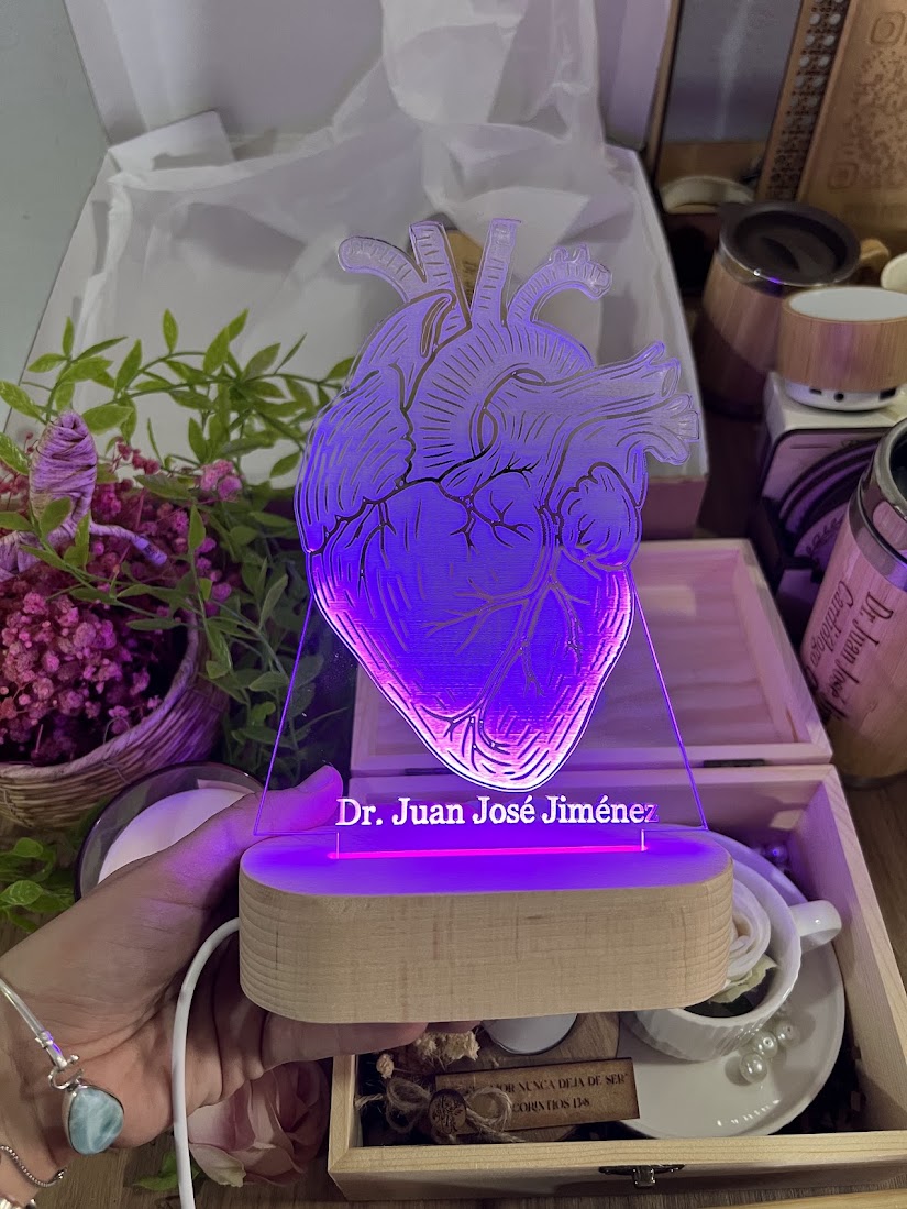 Lampara personalizada para medicos