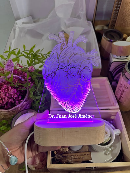 Lampara personalizada para medicos