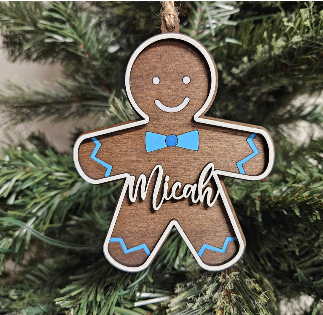 Gingerbread Ornament For Christmas Tree