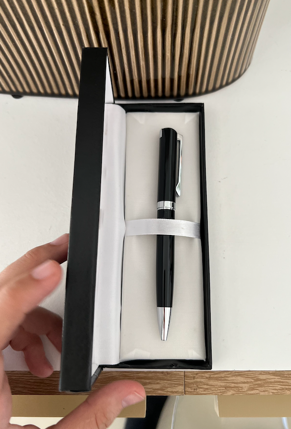 Bolígrafo Ejecutivo Personalizado en Estuche de Regalo