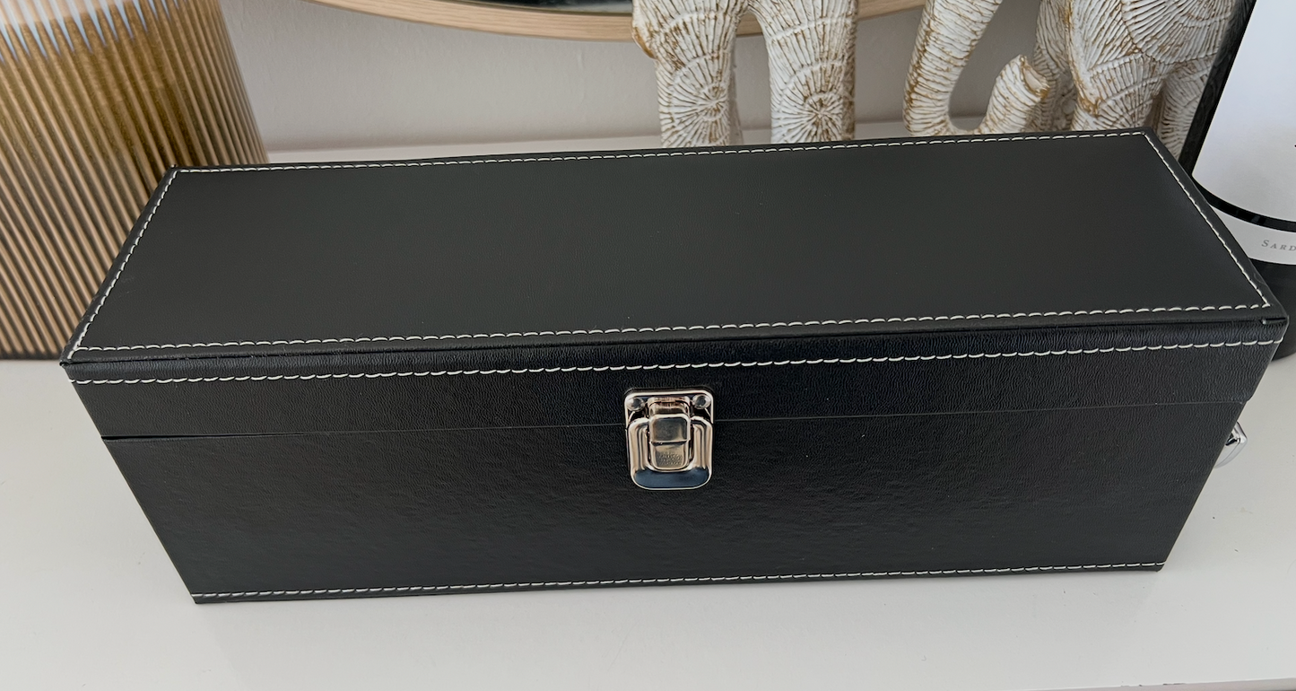Vinera Personalizada con Set Sommelier: Caja, Saca Corchos y Accesorios