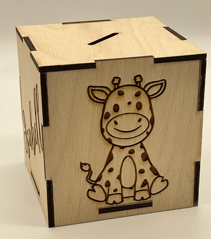 Alcancia personalizada baby shower - Felt Craft RD