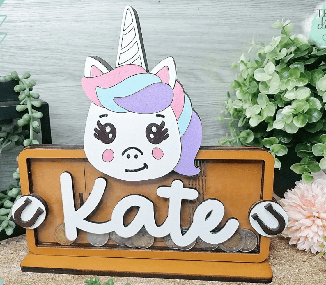 alcancias personalizadas bebes - Felt Craft RD