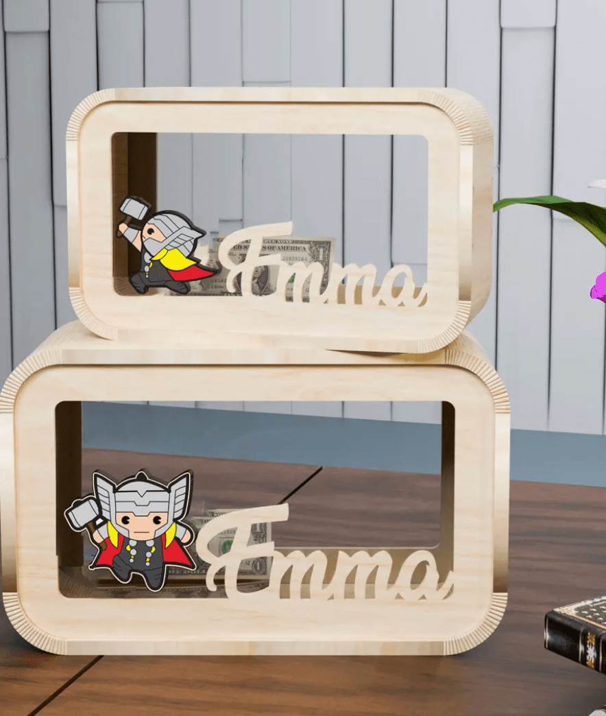 alcancias personalizadas thor - Felt Craft RD