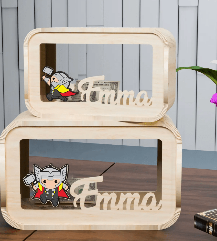 alcancias personalizadas thor - Felt Craft RD