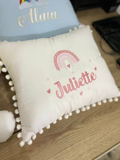 Almohada personalizada con bordado para regalo de niño - Felt Craft RD