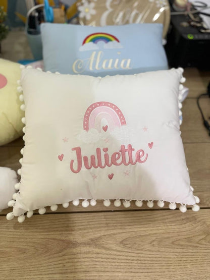 Almohada personalizada con bordado para regalo de niño - Felt Craft RD