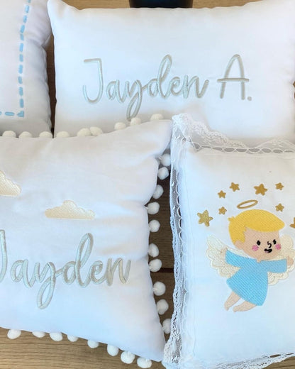 Almohadas personalizadas con bordado santo domingo - Felt Craft RD