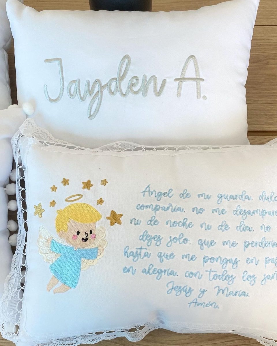 Almohadas personalizadas con bordado santo domingo - Felt Craft RD