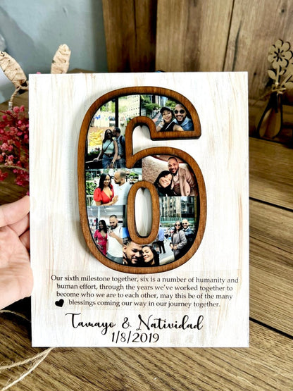 Aniversario regalo personalizado boda - Felt Craft RD