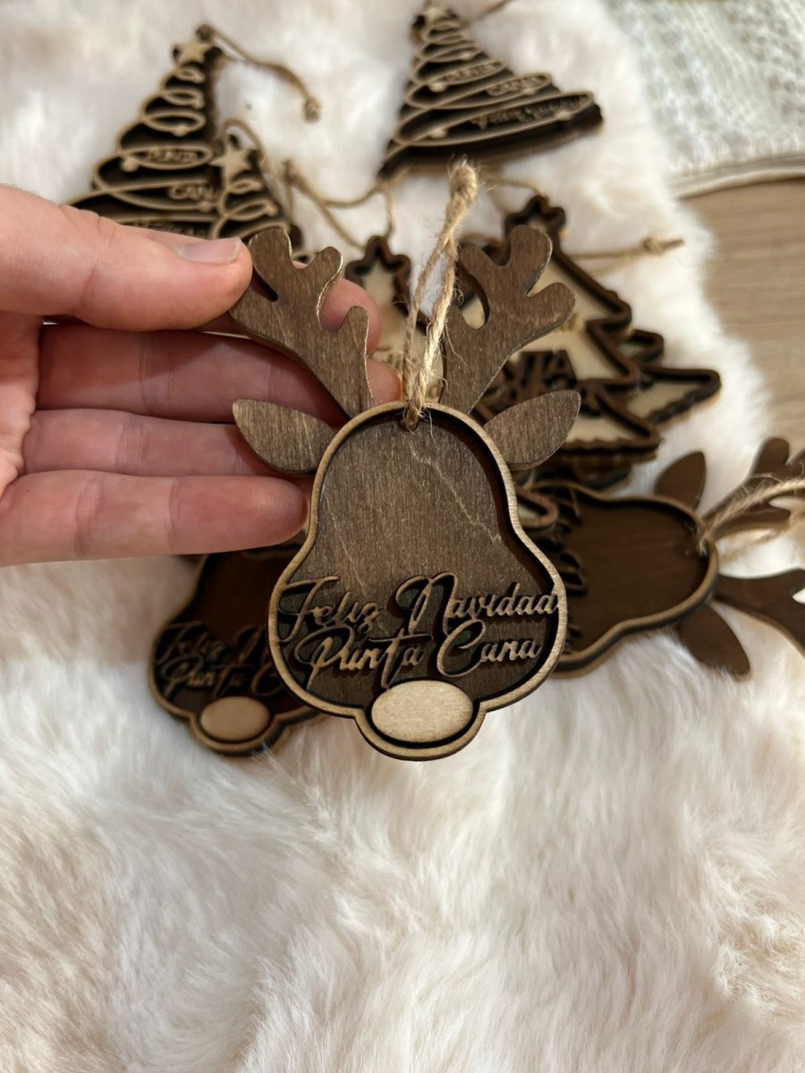 Arbolito navidad decoracion madera - Felt Craft RD