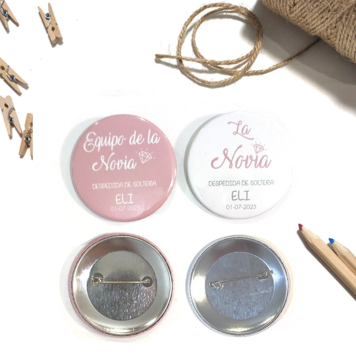 Botones personalizados - Felt Craft RD