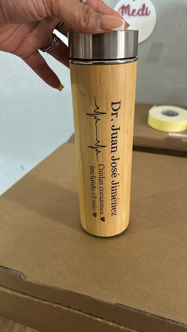 Termo con grabado personalizado para regalo