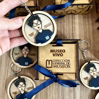 Caja con llavero - Felt Craft RD