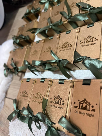 Caja de madera MDF personalizada con logo o nombre – Feltcraft RD