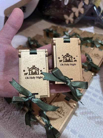 Caja de madera MDF personalizada con logo o nombre – Feltcraft RD