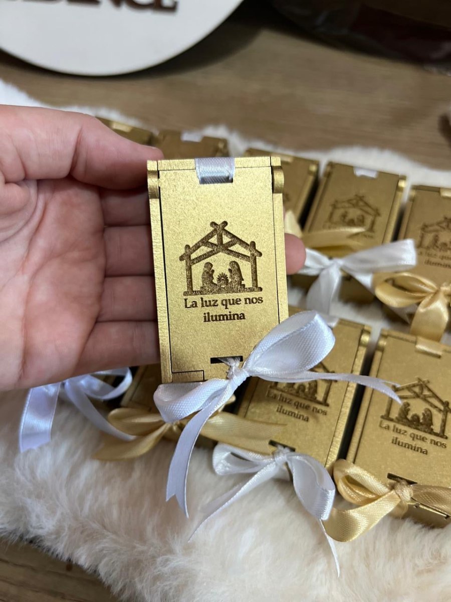 Caja de madera para anillos o joyas personalizada – Feltcraft RD