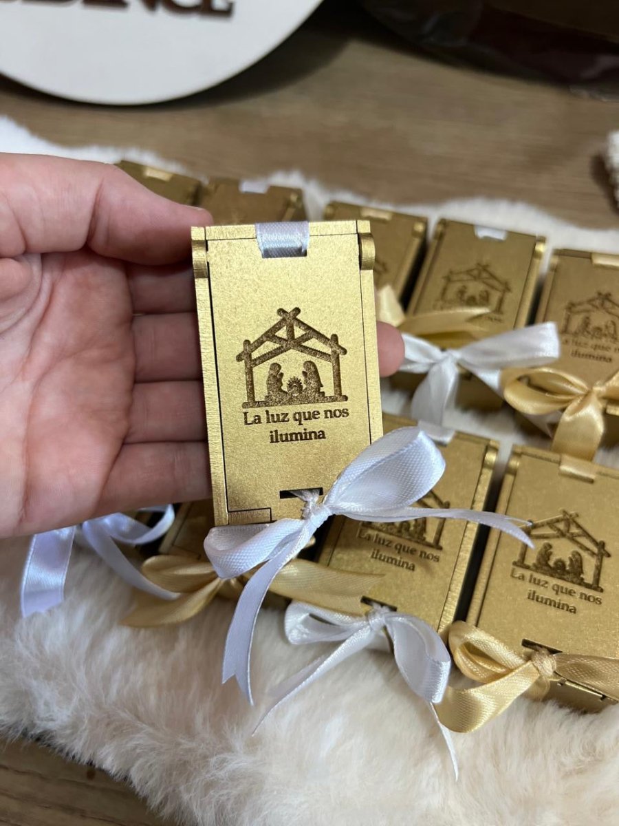 Caja de madera artesanal para regalo – Feltcraft RD