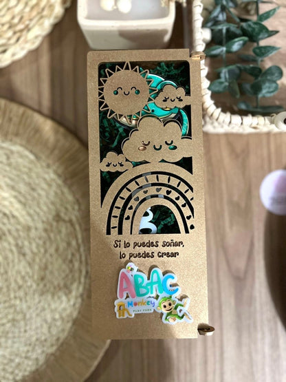 Caja madera personalizada regalo original souvenir - Felt Craft RD