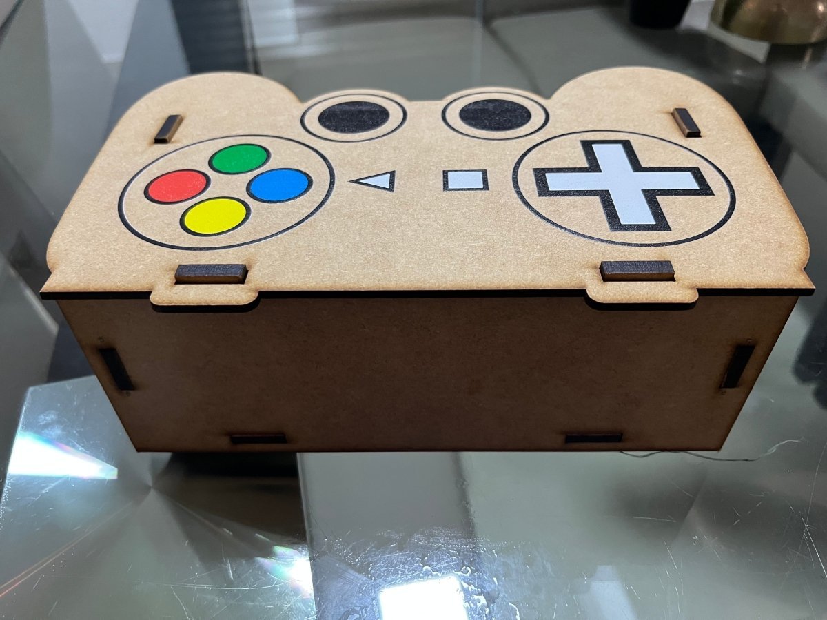 Caja regalo madera control nintendo - Felt Craft RD