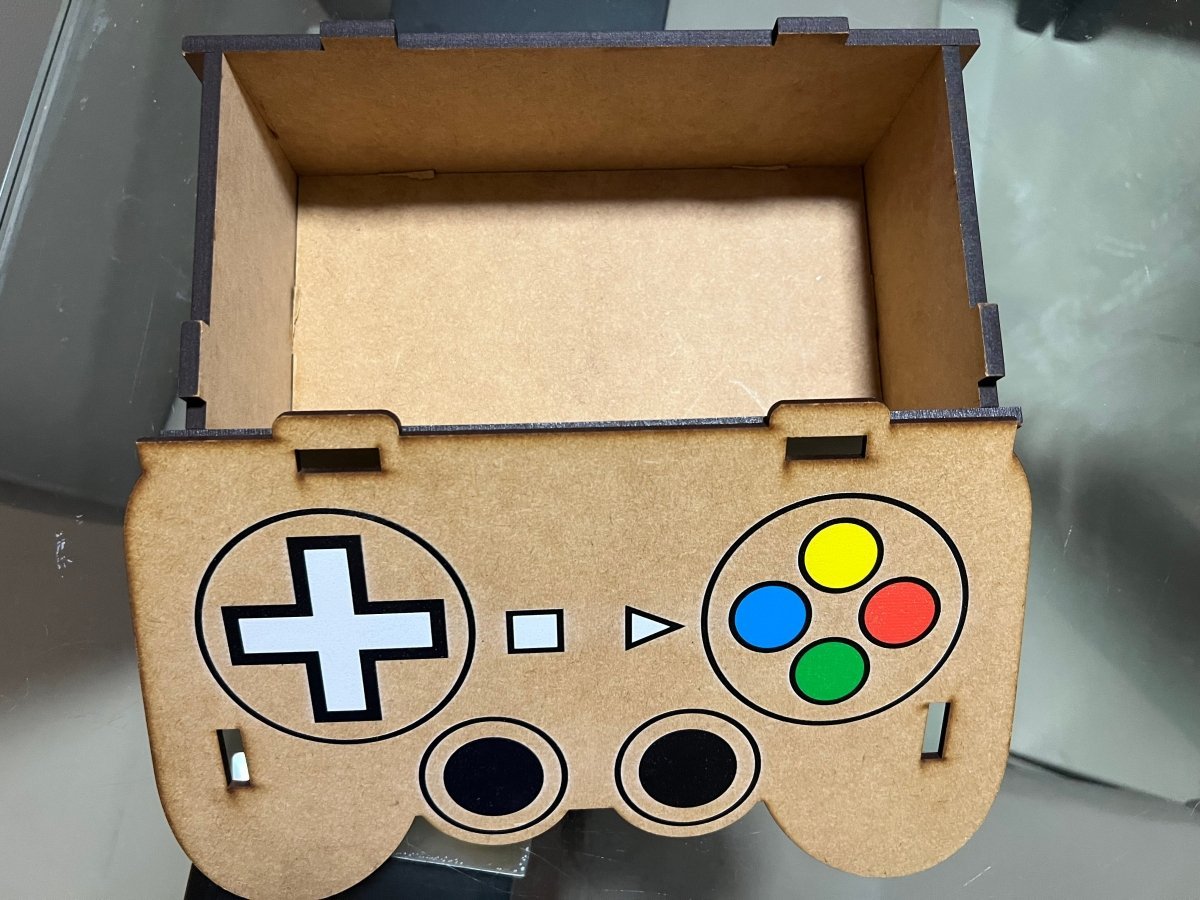 Caja regalo madera control nintendo - Felt Craft RD