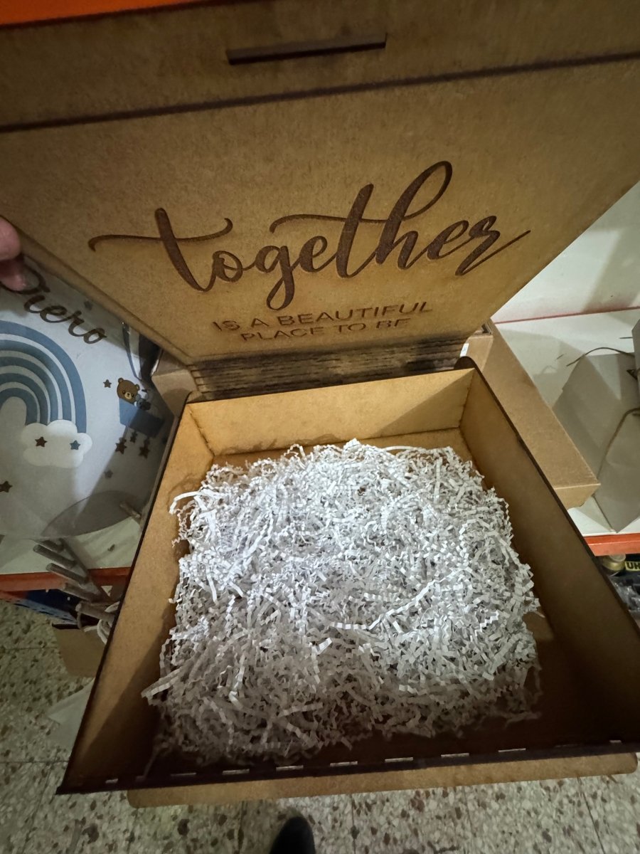 Cajas madera personalizada 12x12x5 - Felt Craft RD