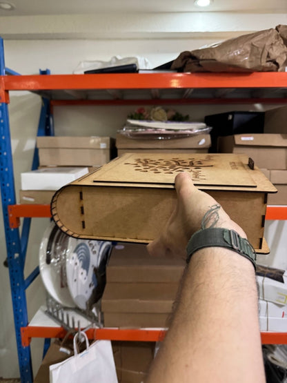 Cajas madera personalizada 12x12x5 - Felt Craft RD