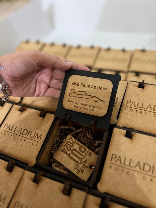 Cajas regalos personalizadas en Madera - Felt Craft RD