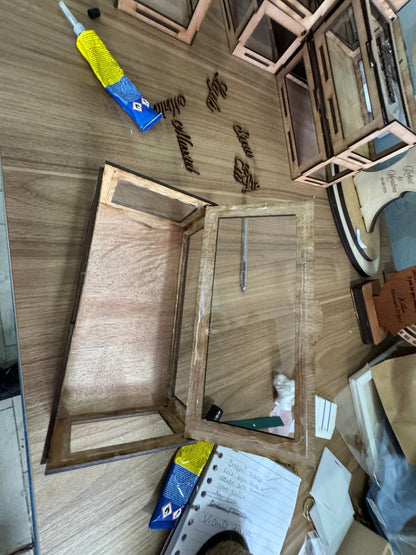 Cajas translucidas souvenir de boda - Felt Craft RD