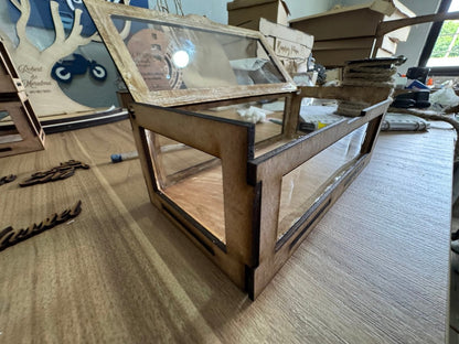 Cajas translucidas souvenir de boda - Felt Craft RD