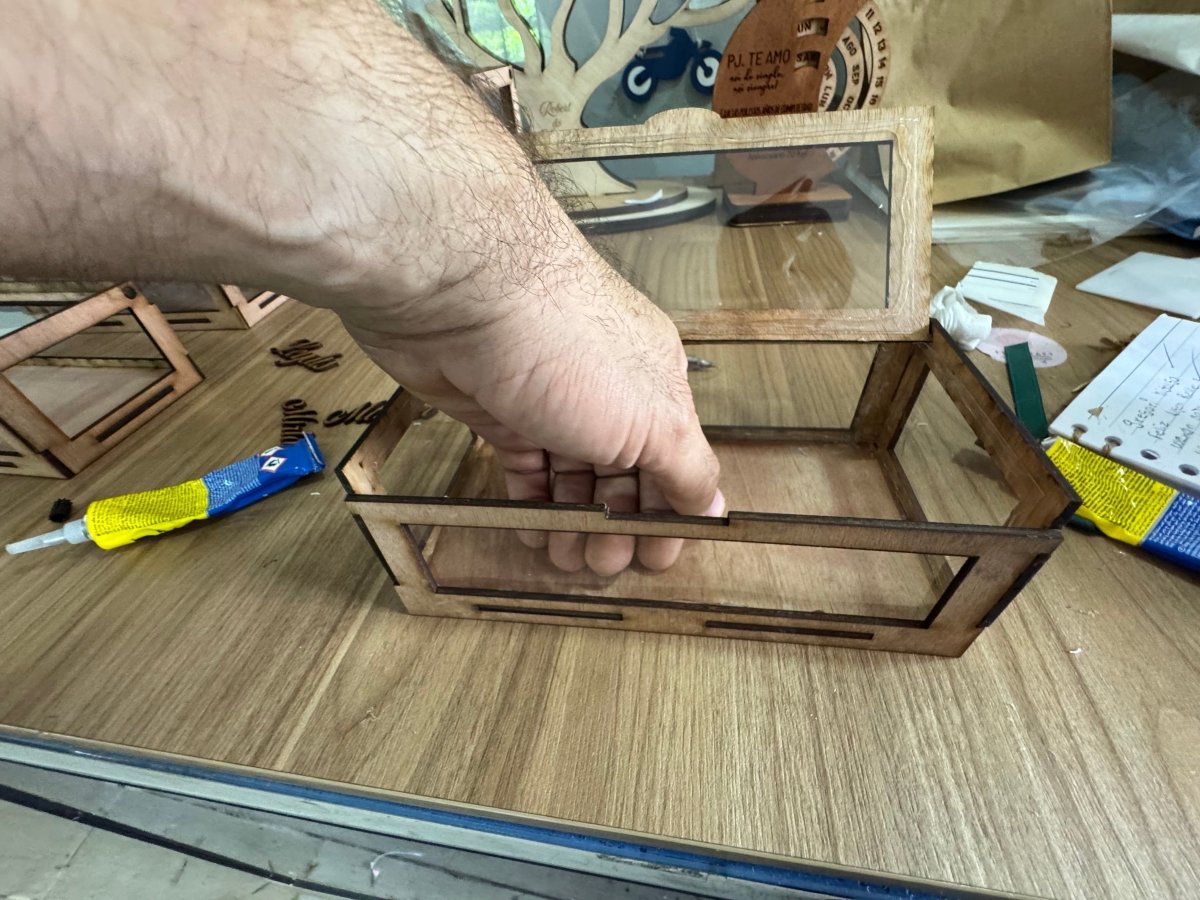 Cajas translucidas souvenir de boda - Felt Craft RD