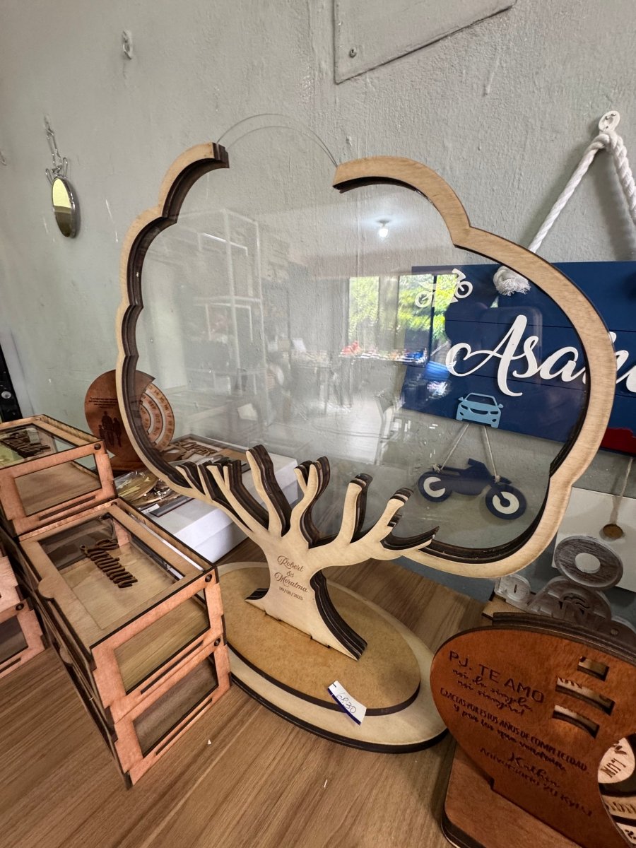 Cajas translucidas souvenir de boda - Felt Craft RD