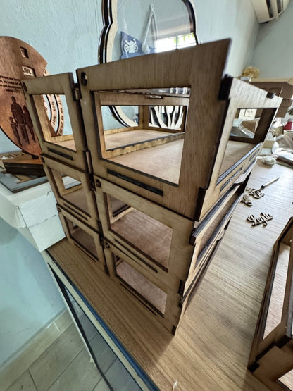 Cajas translucidas souvenir de boda - Felt Craft RD