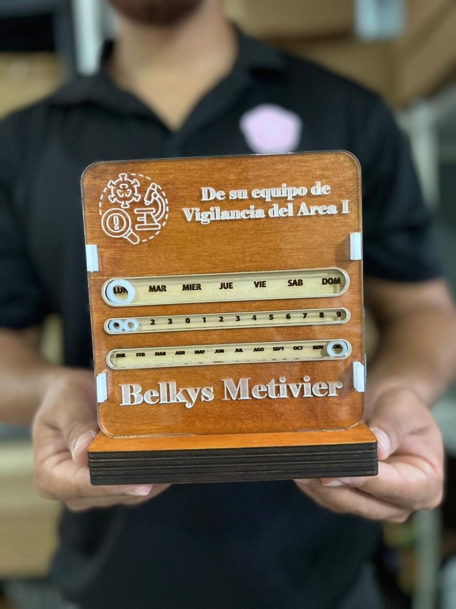 Calendario personalizado Acrilico - Felt Craft RD