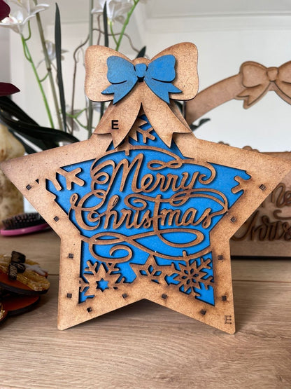 Canasta Navidad Estrella - Felt Craft RD