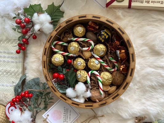 Canasta Navidad personalizada - Felt Craft RD