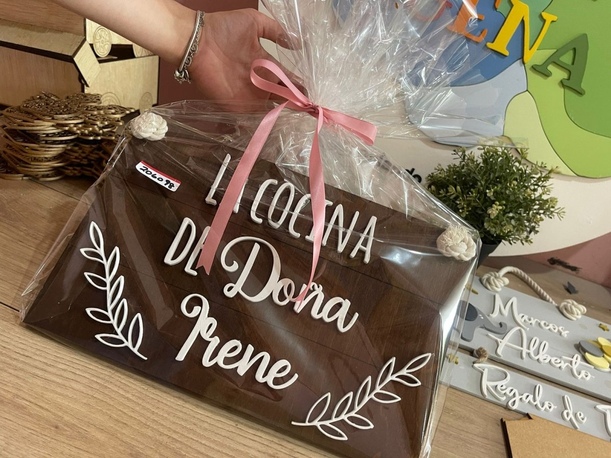 Cocina letrero personalizado - Felt Craft RD