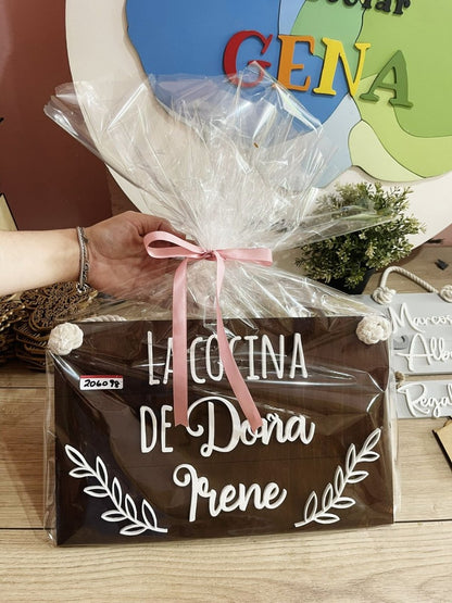 Cocina letrero personalizado - Felt Craft RD