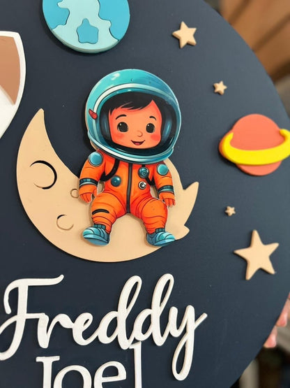 Colgante bebe diseno en cohete - Felt Craft RD