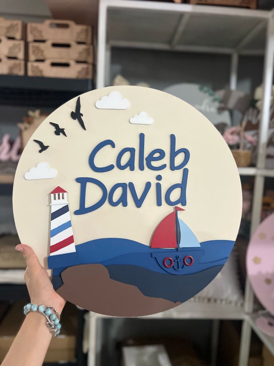 Colgante bebe para puerta marinero - Felt Craft RD