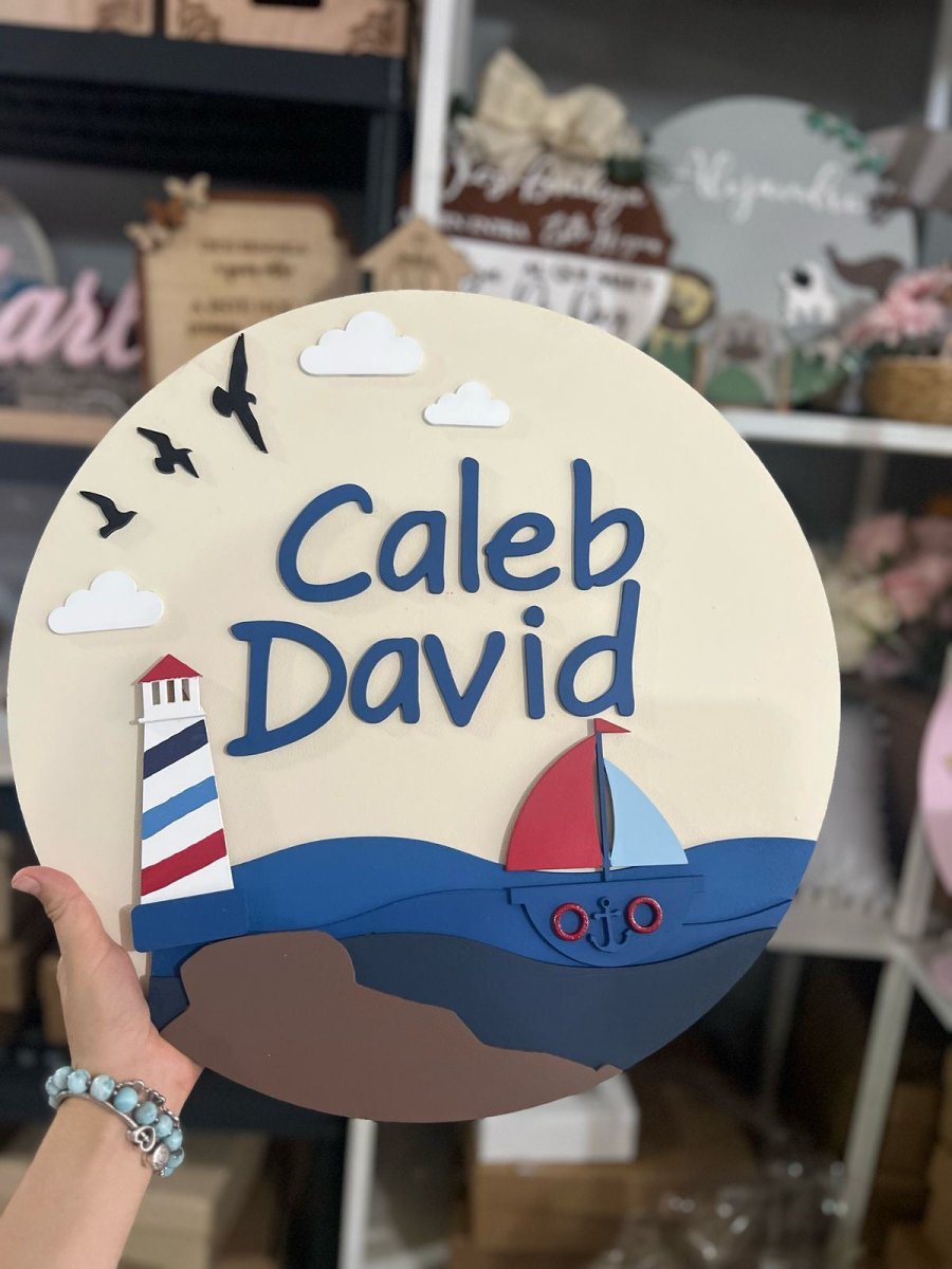 Colgante bebe para puerta marinero - Felt Craft RD