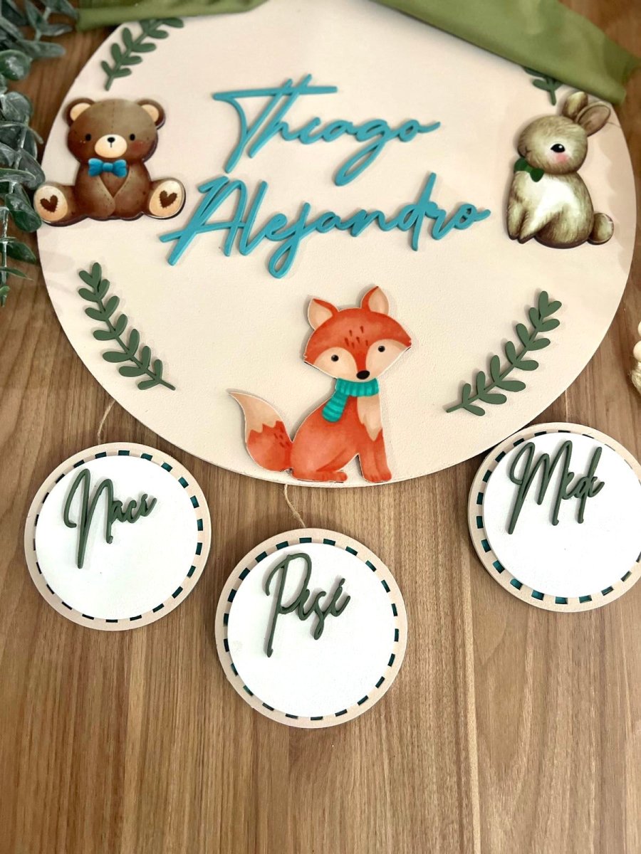 Colgante de bebe santo domingo - Felt Craft RD